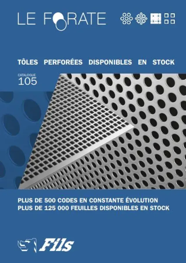 Catalogue - Tôles perforées FILS 105