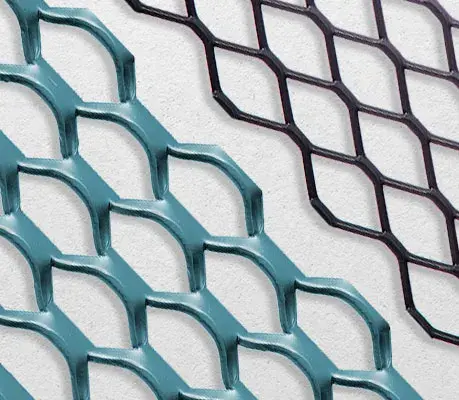 Métal déployé à maille hexagonale