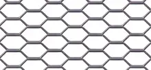 Métal déployé à maille hexagonale E 1,5